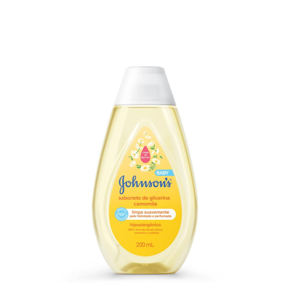 Sabonete Líquido Johnson's Baby Glicerina Camomila 200ml