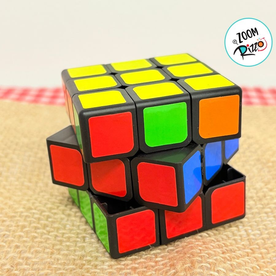 Foto 2 de Brinquedo Cubo Mágico Clássico - 5x5cm - 1 unidade - Rizzo