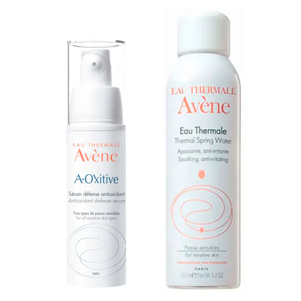 Avène Kit - Sérum Facial A - OXitive + Água Termal — Kit