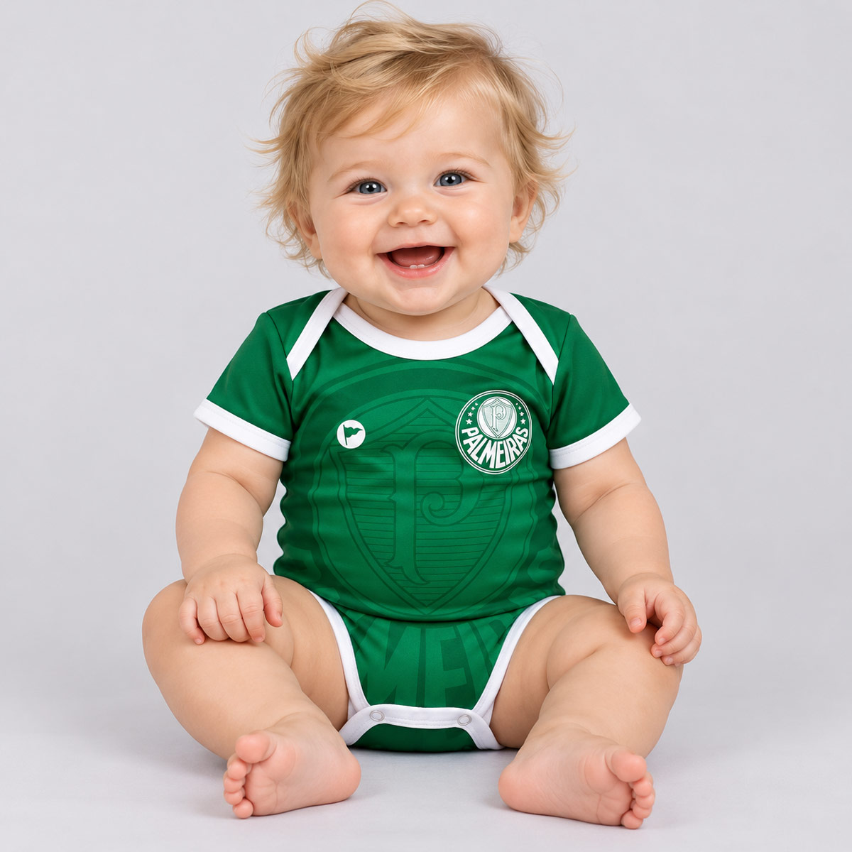 Body Palmeiras Sublimado UV Verde
