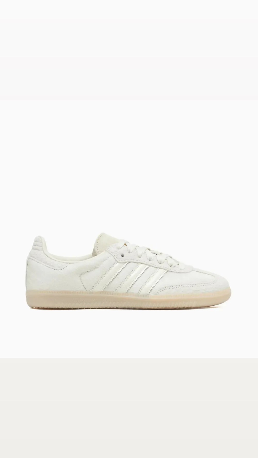 adidas Samba OG Off White Crystal Linen — 40 / 41 / 42 / 43, Novo