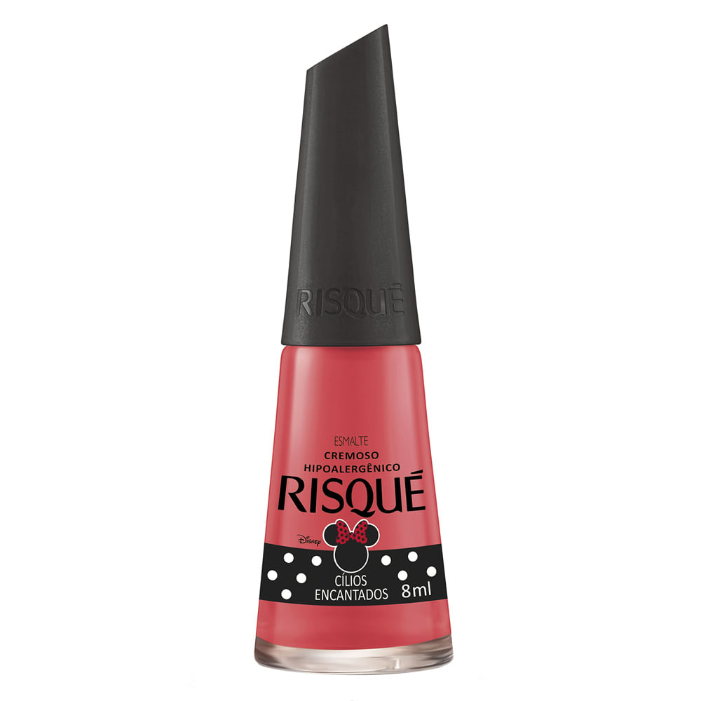 Esmalte Risqué Minnie Mouse — Cílios Encantados