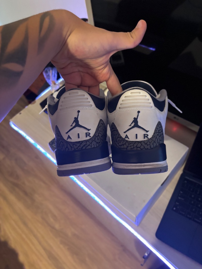 Foto 4 de Air Jordan 3 Midnight Navy — 42, Usado