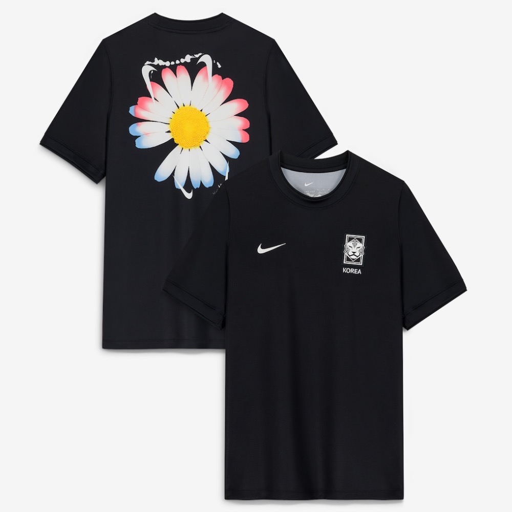 PEACEMINUSONE x South Korea x Nike Camiseta KFA Academy Pro Football Black — M, Novo