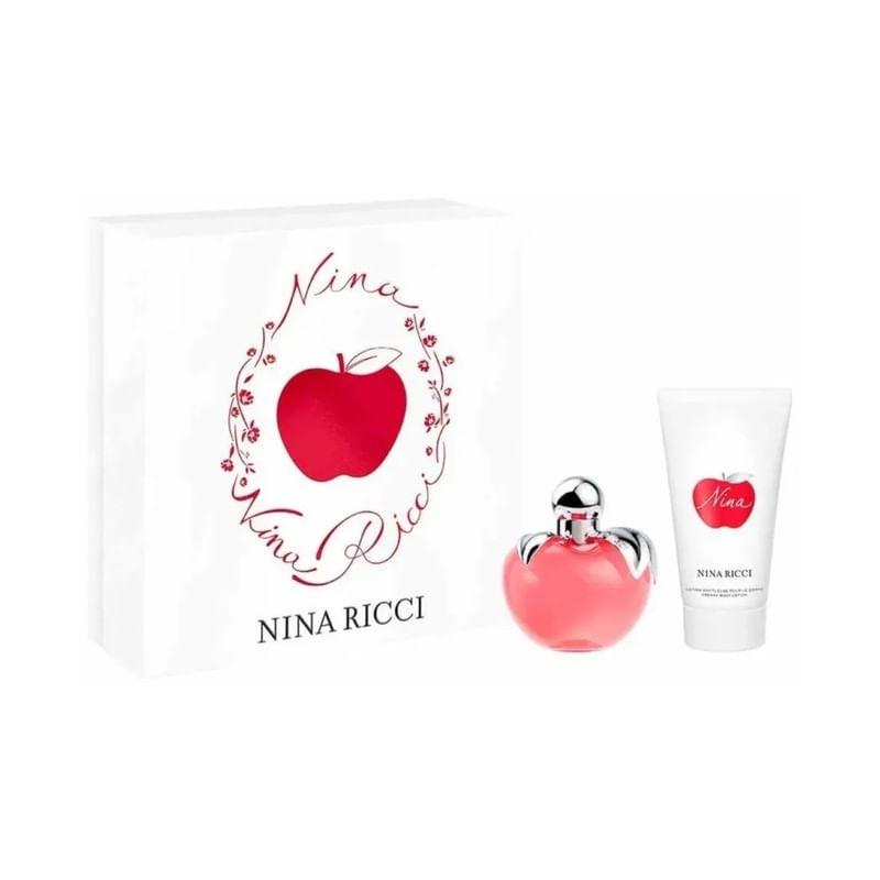 Kit Nina de Nina Ricci Eau de Toilette 50Ml + Body Lotion 75Ml