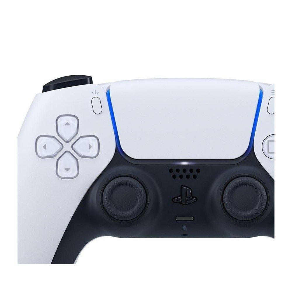 Foto 2 de Controle Sem Fio Sony DualSense Branco para PlayStation 5