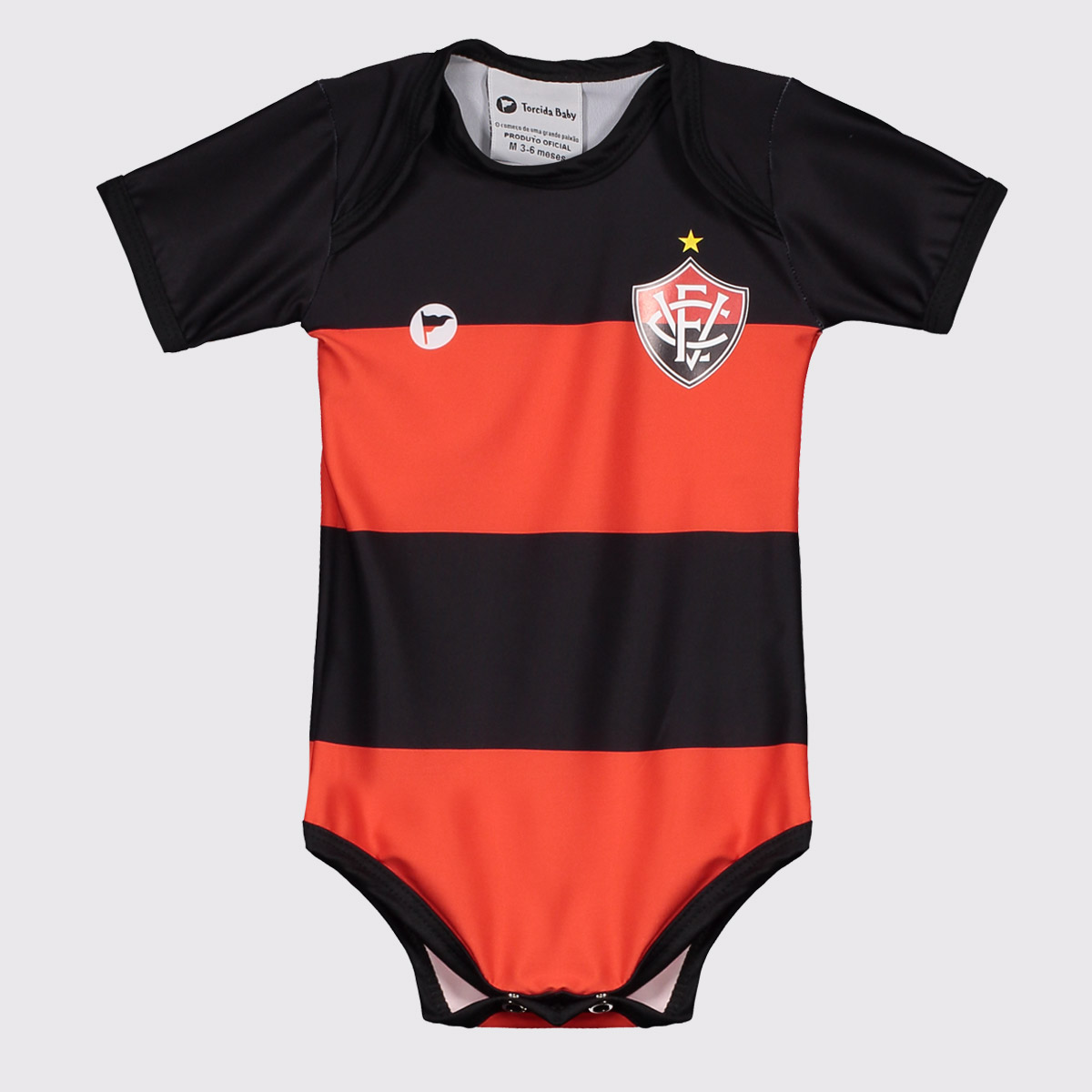 Body Vitória Listrado UV Infantil