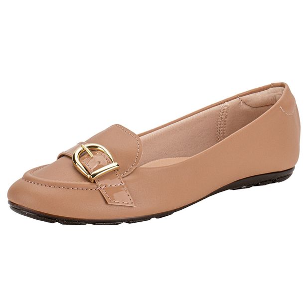 Sapatilha Feminina Flat Moleca 5800111 SALMÃO 35