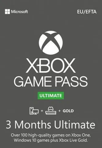 [R$50 Mês] Game Pass Ultimate 3 Meses - Xbox, PC e Cloud