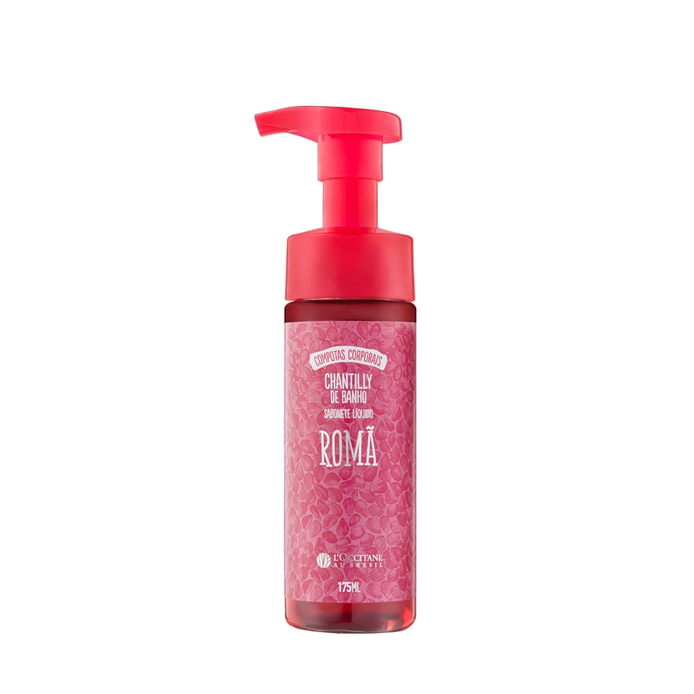 Chantilly De Banho Sabonete Líquido Romã 175Ml