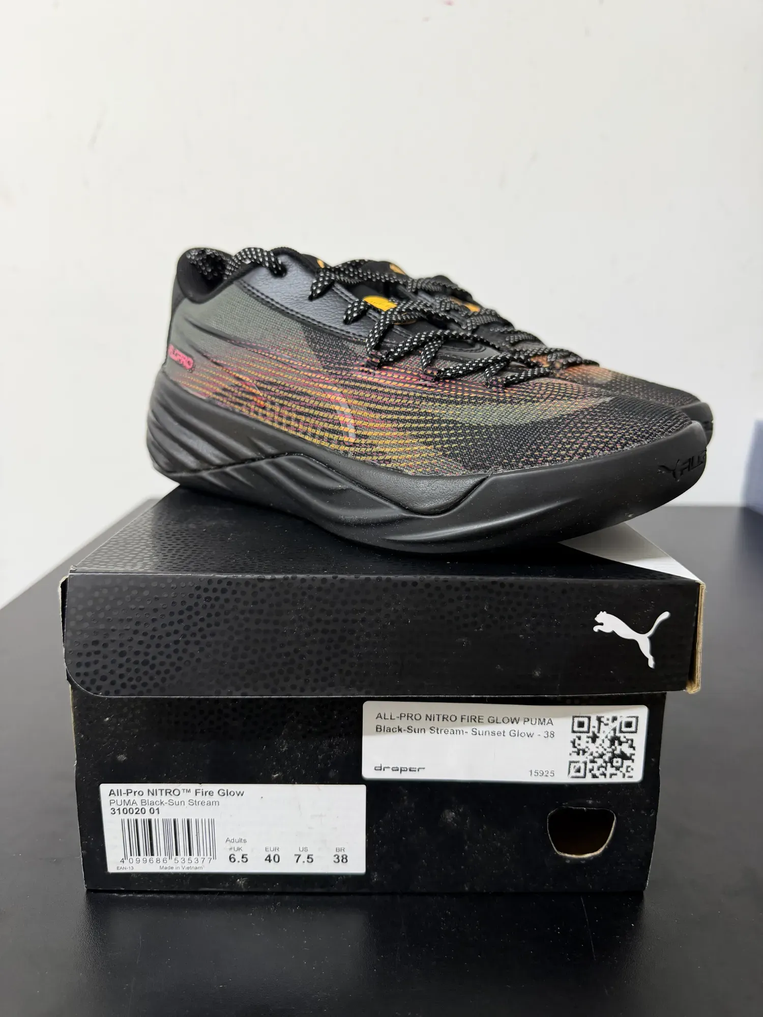 Puma All-Pro Nitro Fire Glow — 40 / 41 / 43 / 44, Novo