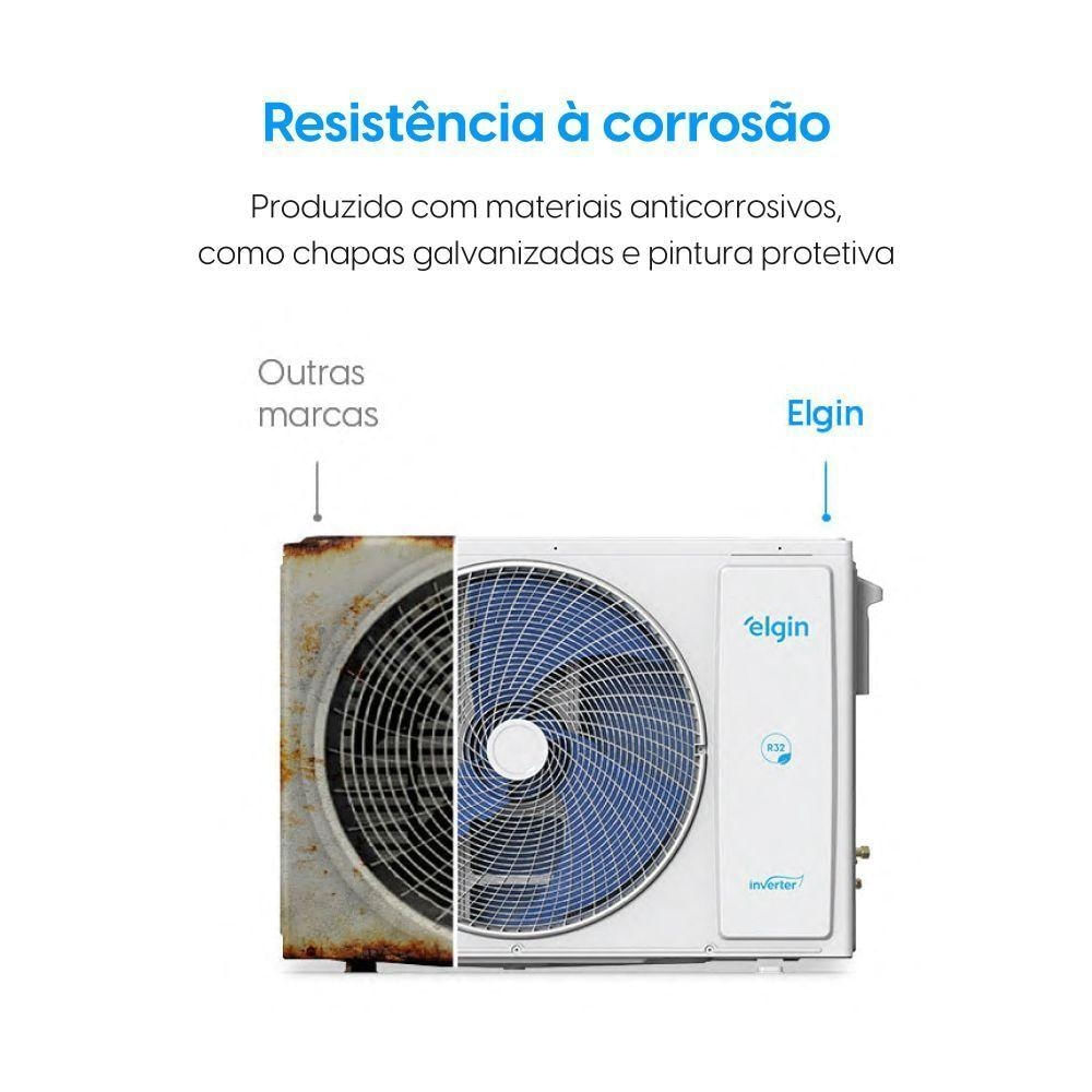Foto 5 de Ar Condicionado Split Teto Elgin Plus 48000 BTUs Frio Inverter 220V R32 (PDFE48C2CA)
