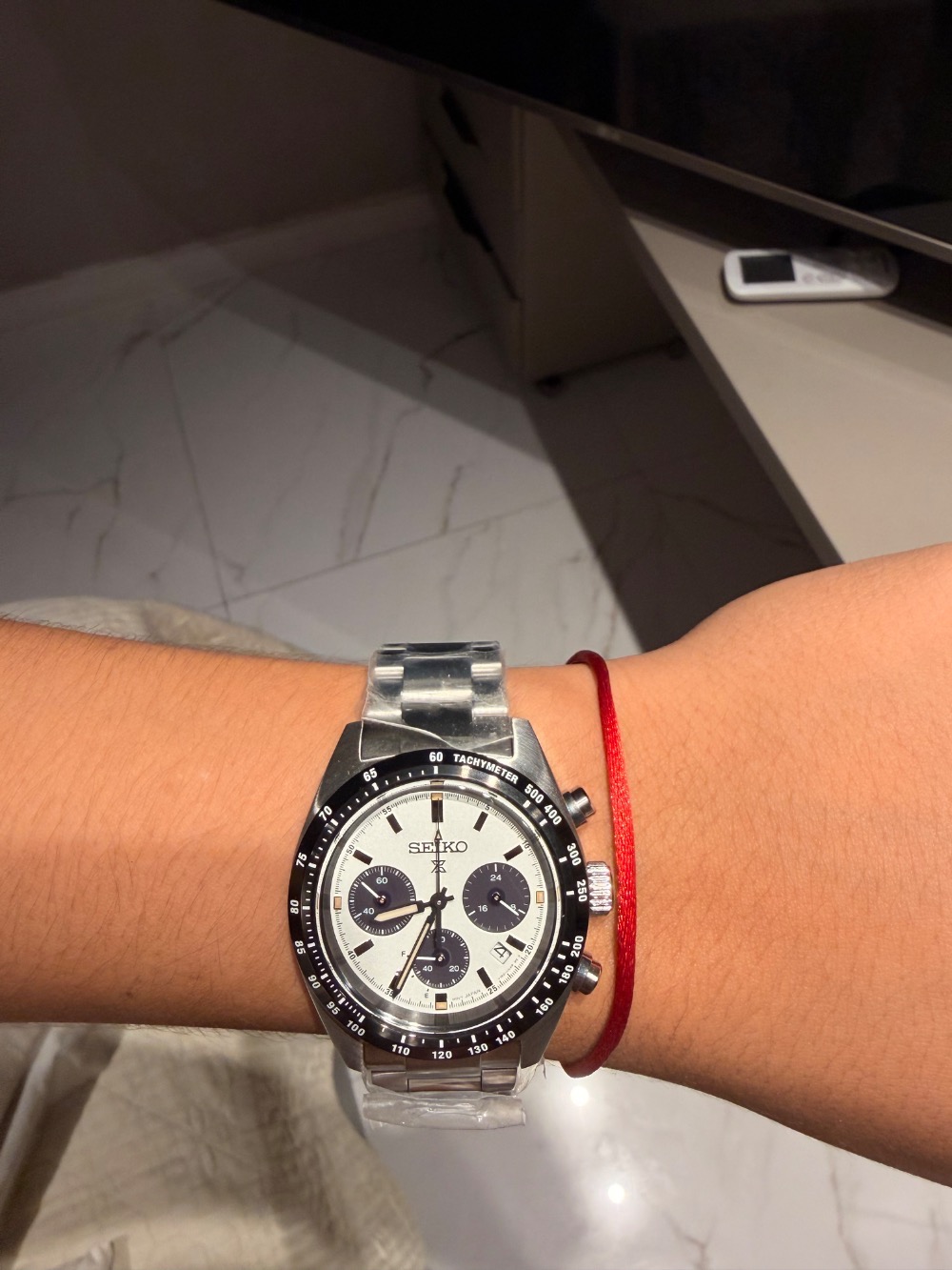 Relógio Seiko Prospex SpeedTimer White Grey — Único, Novo