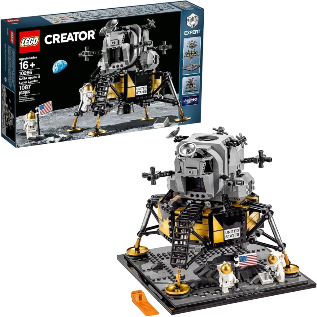 LEGO 10266 - NASA Apollo 11 Lunar Lander - 1087 peças