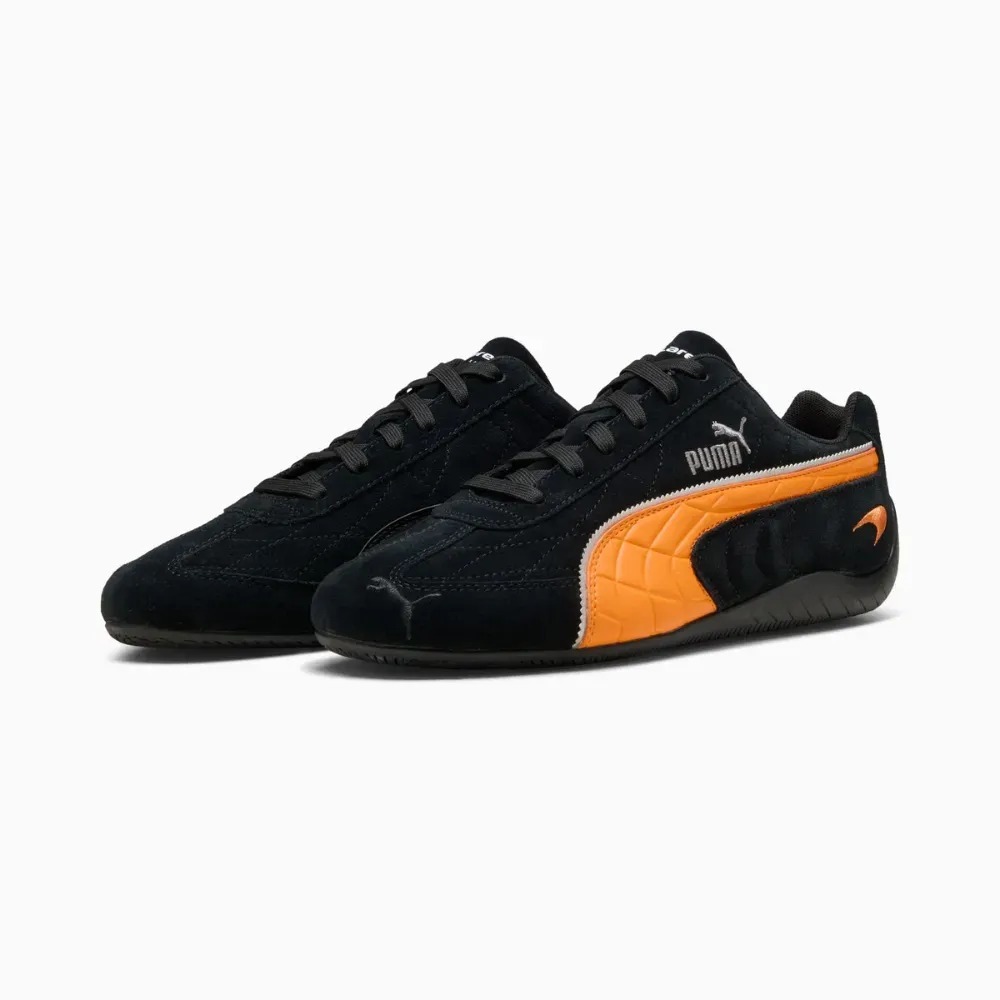 Mc Laren x Puma Speedcat Black Bright Papaya — 34 / 35 / 37, Novo