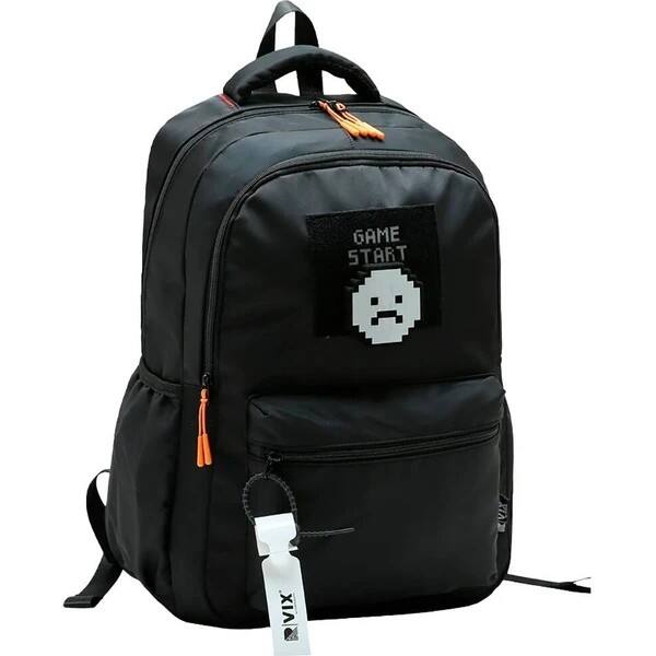 Mochila para Notebook até 19", Chenson, em Nylon, Preta, 8735317020, Republic Vix - PT 1 UN