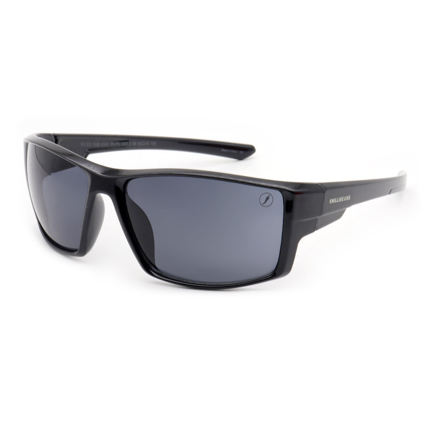 Óculos de Sol Masculino Chilli Beans Performance Preto OC.ES.1525.0101 M