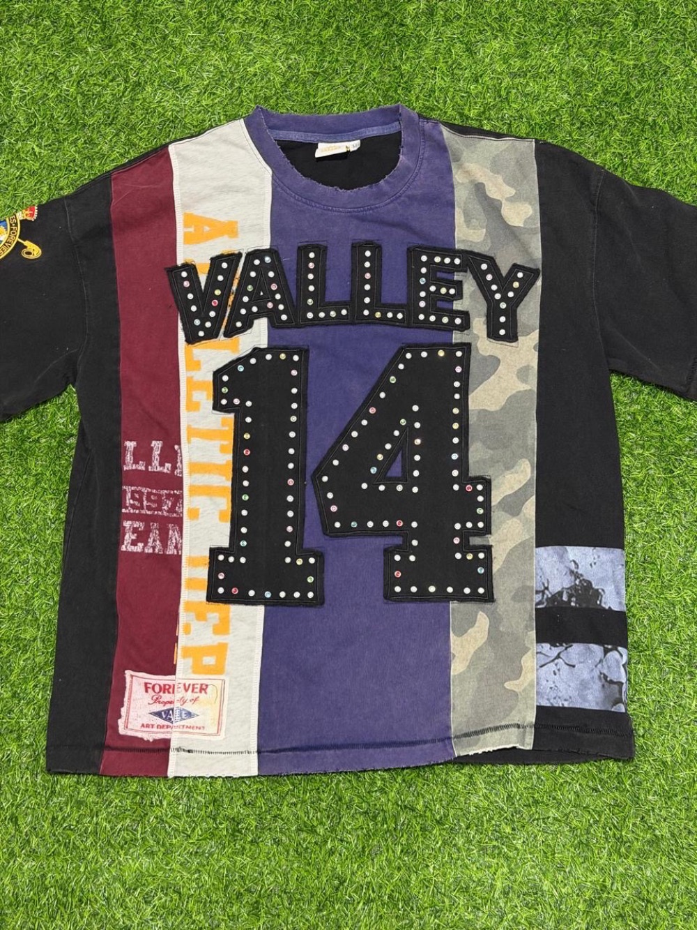 Camiseta Vale Lives Forever Chopped Multicolor — M, Novo