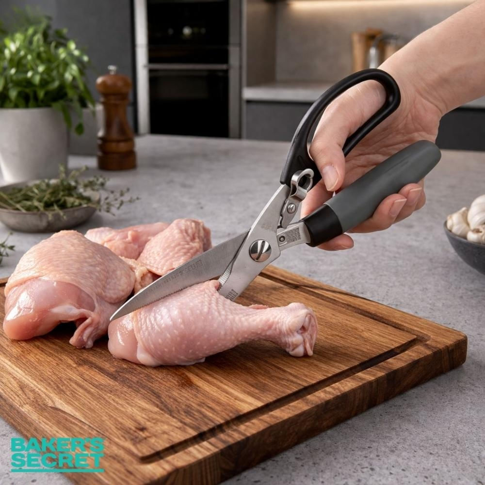 Foto 3 de Tesoura de Cozinha Multifuncional Frango Ervas Trinchante