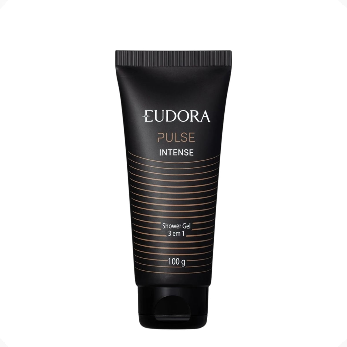 Shower Gel 3 Em 1 Cabelo Barba Corpo Pulse Intense Eudora 100G Ref 86713