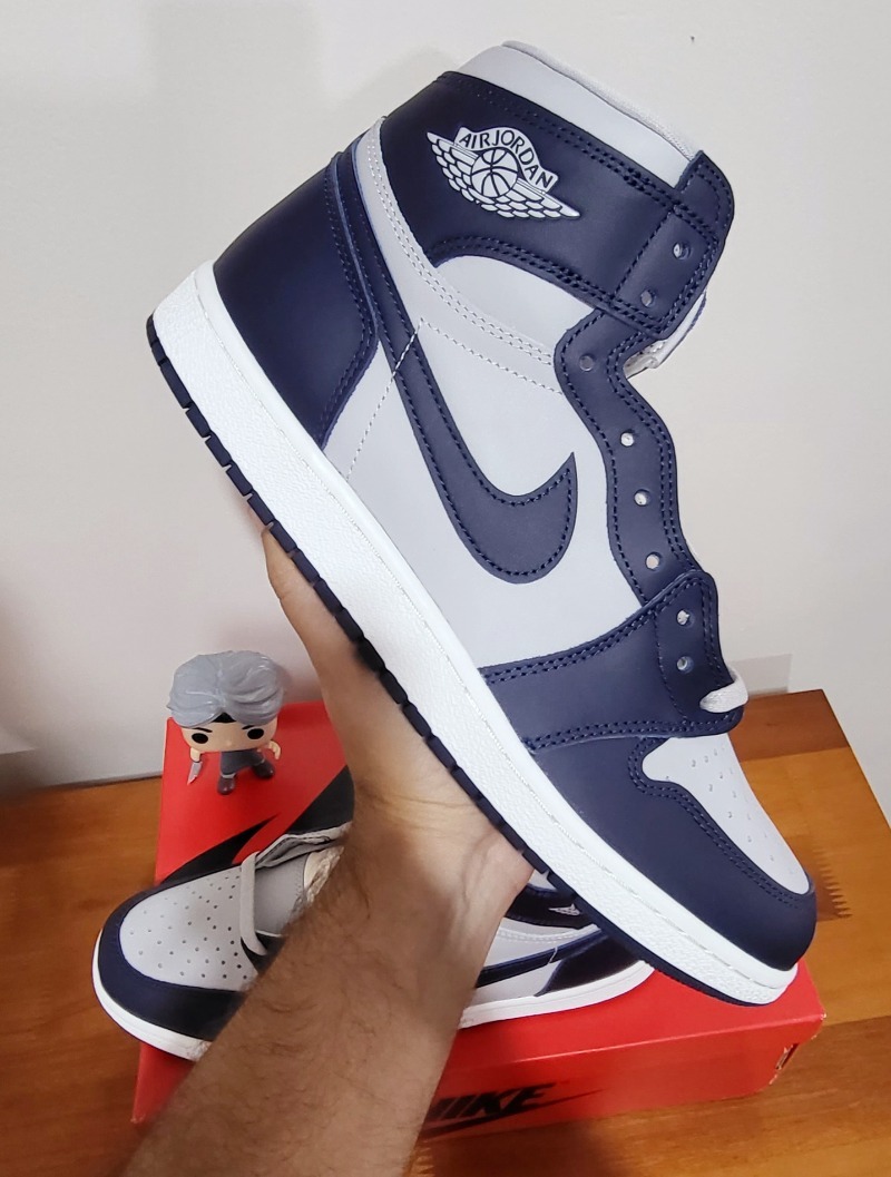 Air Jordan 1 High '85 College Navy — 44, Novo