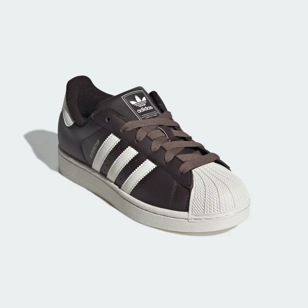 adidas Superstar II Aurora Coffee Off White Earth Strata — 35, Novo