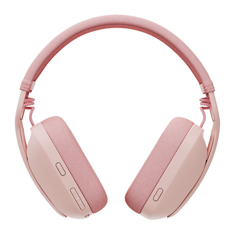 Foto 5 de Headset Logitech Zone Vibe 100, Bluetooth, Drivers 40mm, Rosa, 981-001223