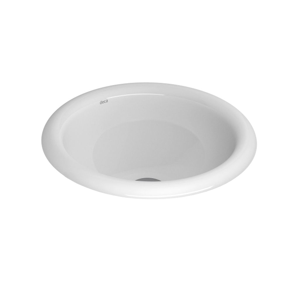Cuba Sobrepor Universal Redonda 31Cm Branco L5017 Deca