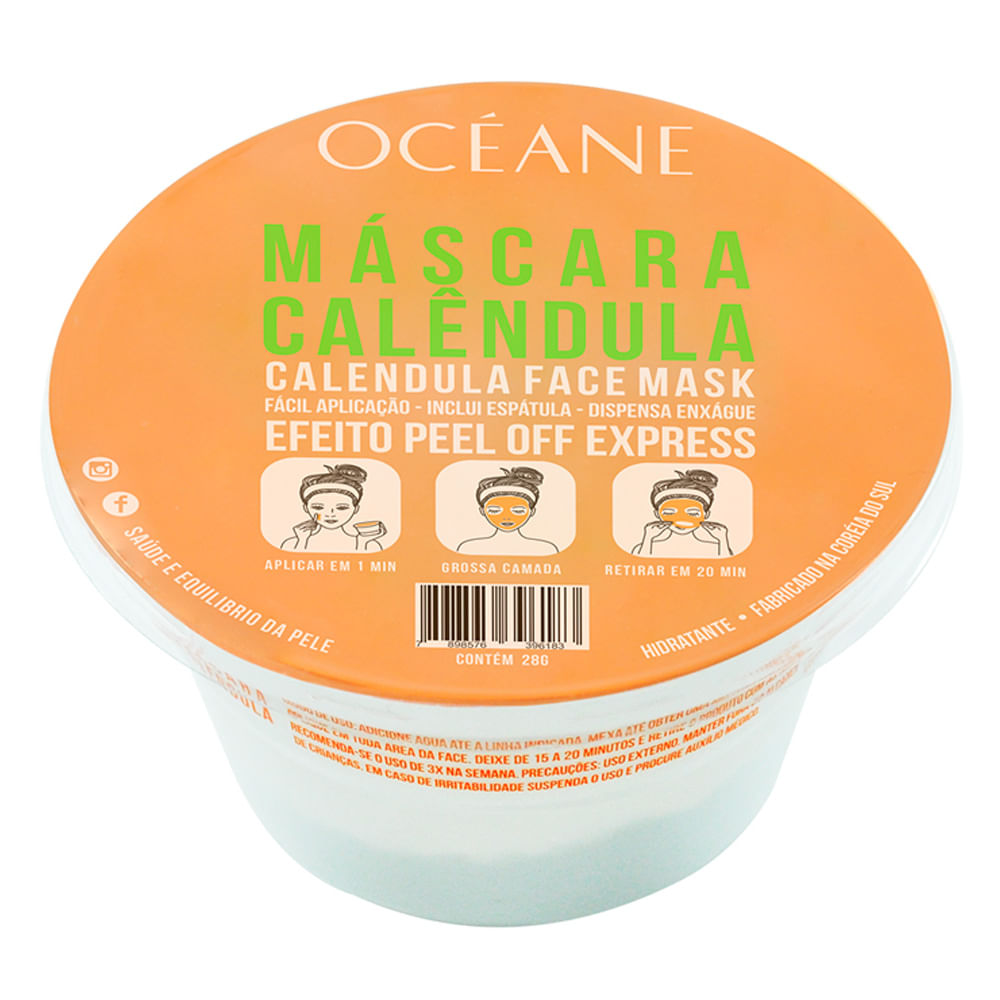 Máscara Facial Océane - Calendula — 1 Un
