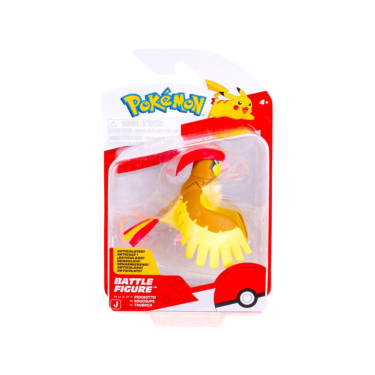 Boneco De Batalha Pidgeotto - Pokémon