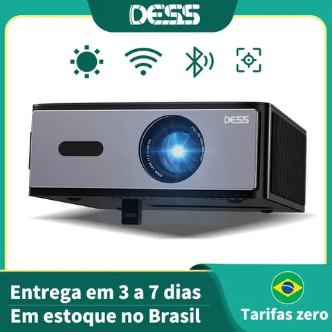 Projetor Full HD 1080P Android 1800 Lumens