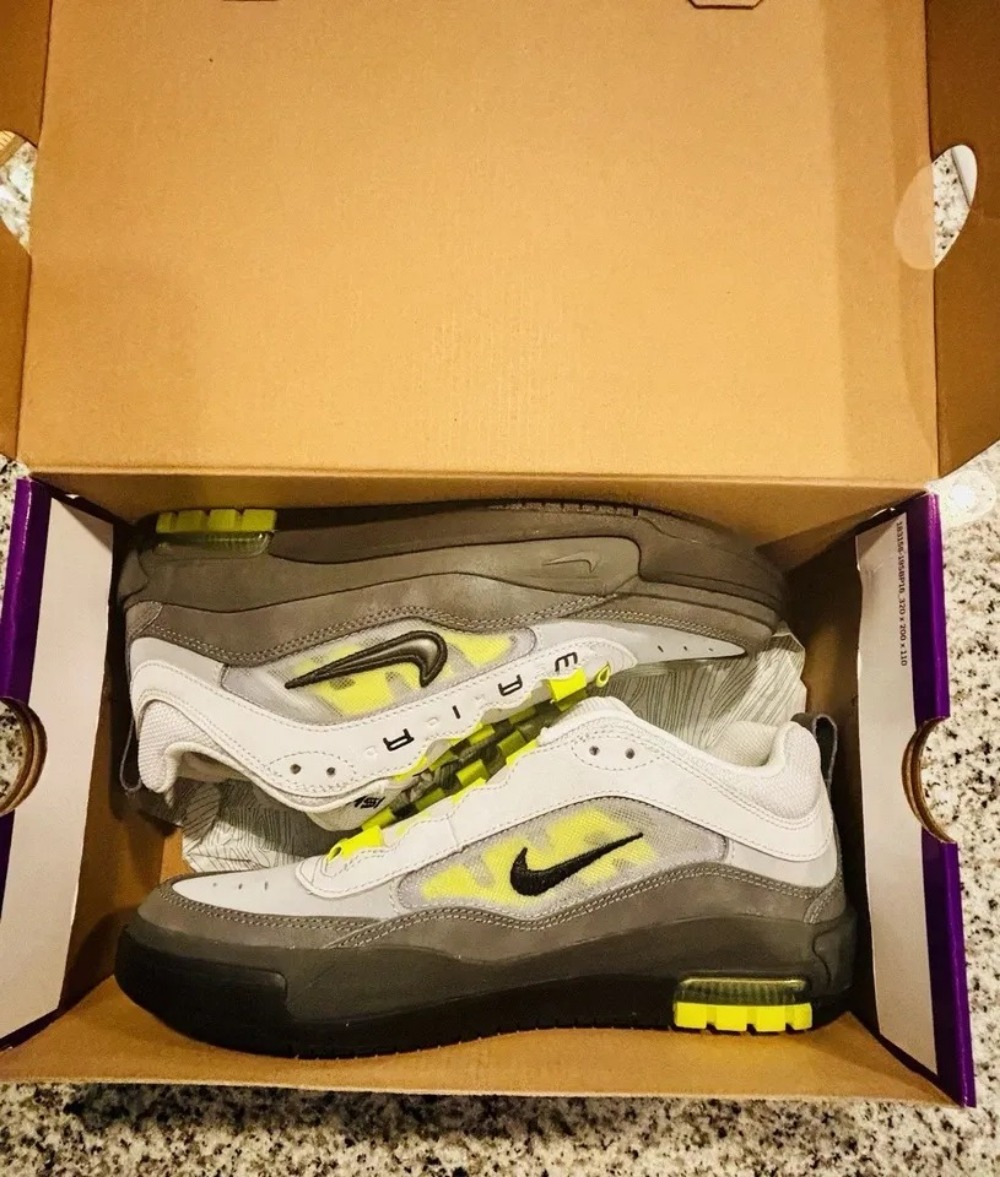 Nike SB Air Max Ishod Wair Neon — 37 / 38 / 39 / 39.5 / 40 / 40.5 / 41 / 42 / 42.5 / 43 / 43.5 / 44, Novo