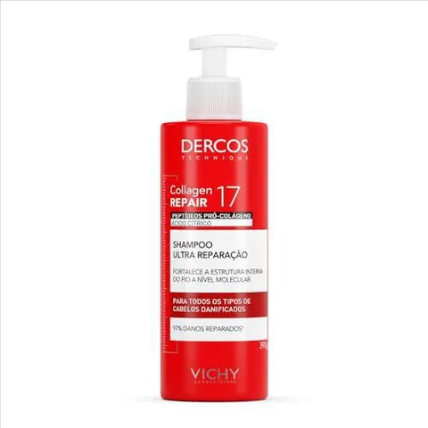 Shampoo Antiqueda e Antiquebra Vichy Dercos Collagen