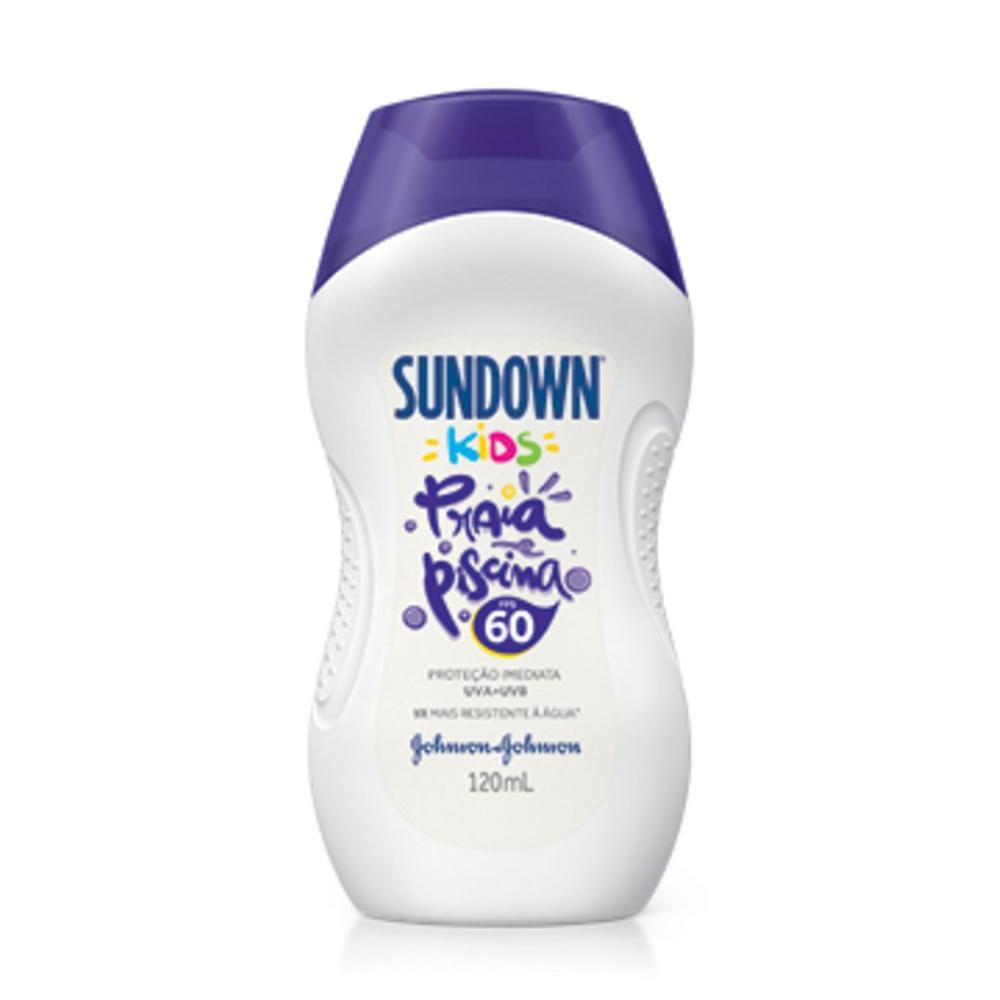 Protetor Solar Corpo e Rosto Sundown Praia e Piscina Kids FPS60 120ml