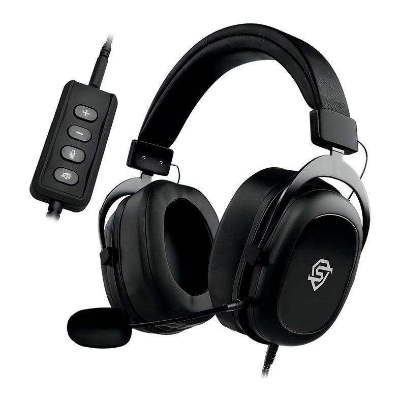 Foto 2 de Headset Gamer Solid Gear Carbon 7.1, Drivers 50mm, Preto, H-200