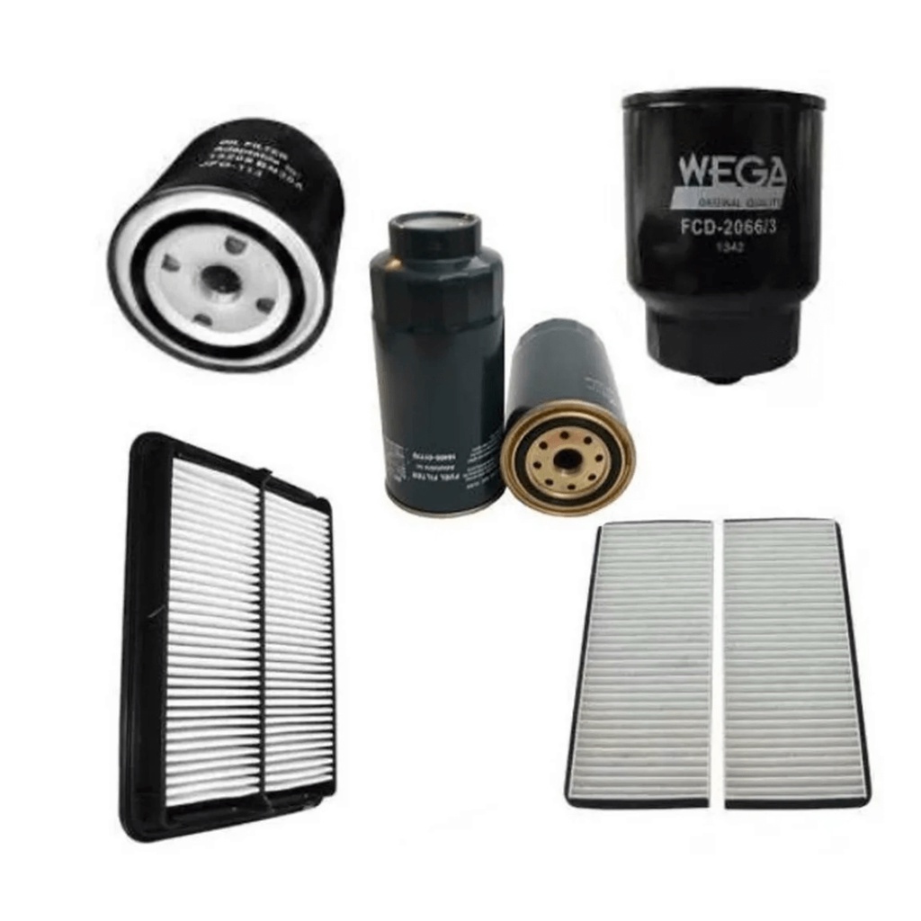 Kit Troca De Filtros 2.5 Turbo Frontier 2010 A 2011