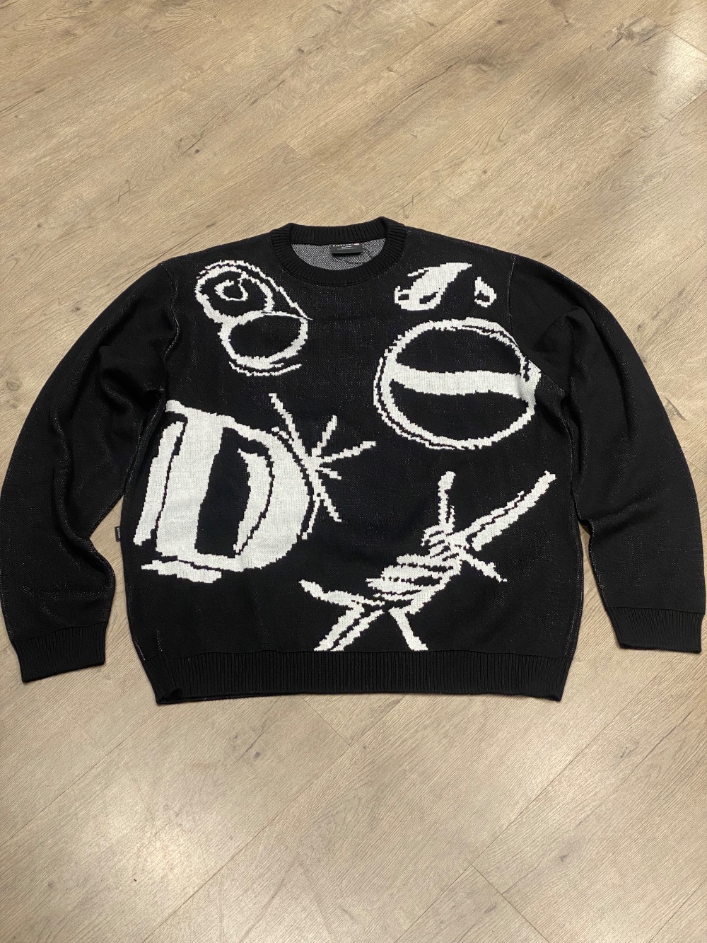 Pepsi x Disturb Sweater Fusion Black — XG, Novo