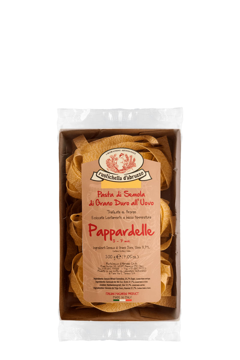Pappardelle All Uovo Italiano 200G Rustichella