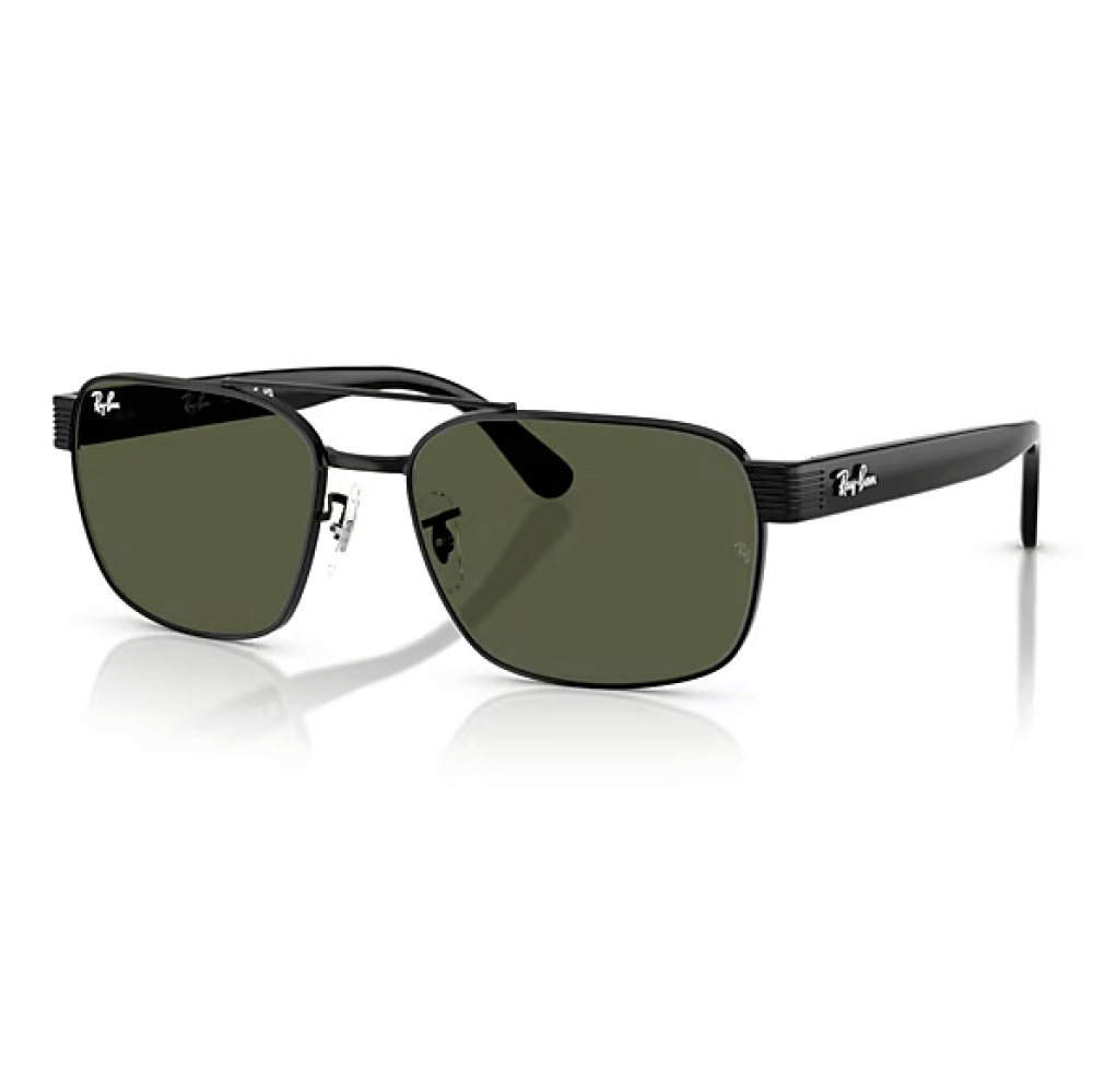 Óculos de Sol Ray-Ban RB3751 Unissex Quadrado Metal Preto