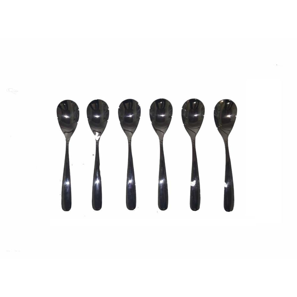Conjunto Colher Italiana Café Chá 6 Pçs Forever Salvinelli