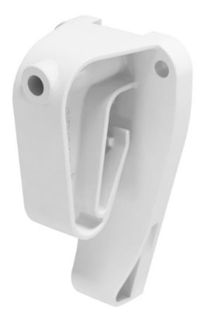 Suporte Para Bocal Em PVC Gancho Para Elemento Branco Odem