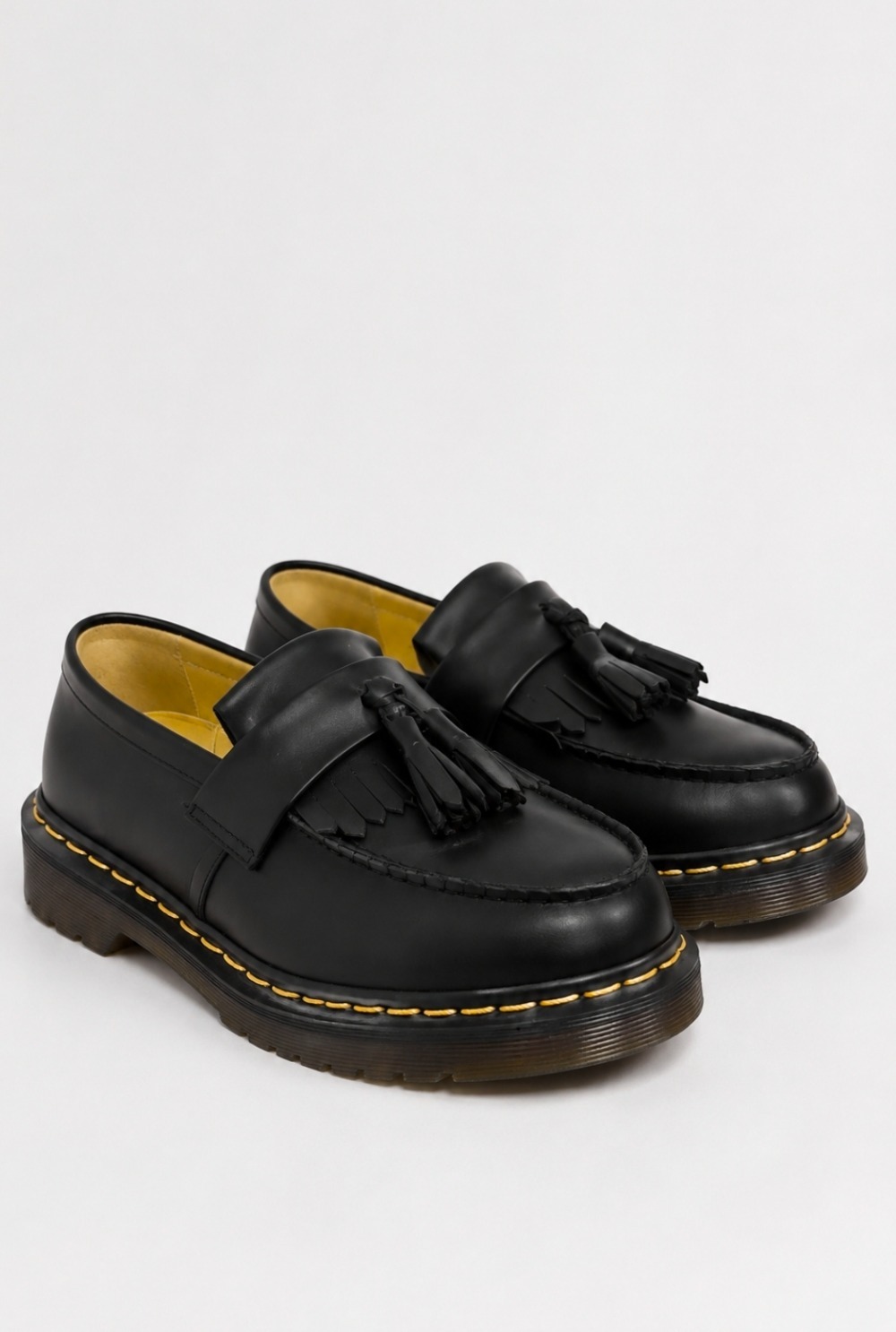 Mocassin Slum Brand Plataforma York Couro Preto — 45 / 44 / 43 / 42 / 41 / 40 / 39 / 38 / 37 / 36, Novo