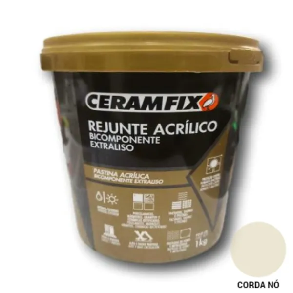 REJUNTE ACRILICO BICOMPONENTE EXTRALISO CORDA-NO 1KG CERAMFIX