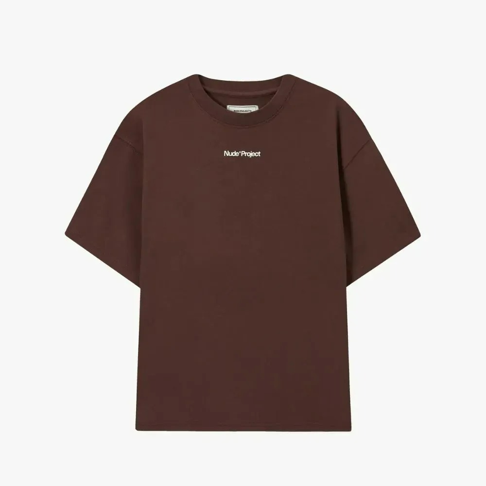 Camiseta Nude Project Lotus Brown — PP / P / M / G, Novo