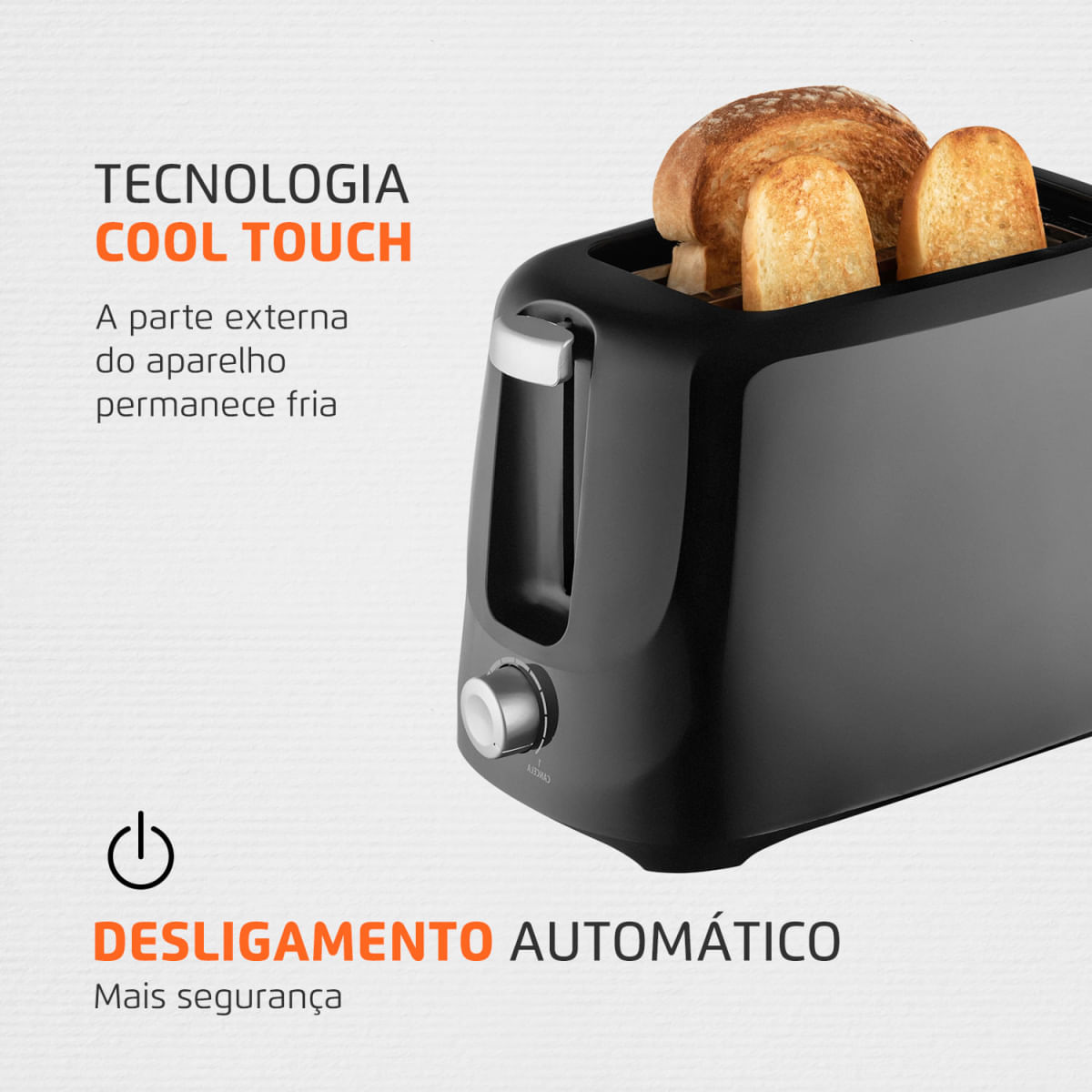 Foto 4 de Torradeira de Pães Pratic Mondial - T-18 110