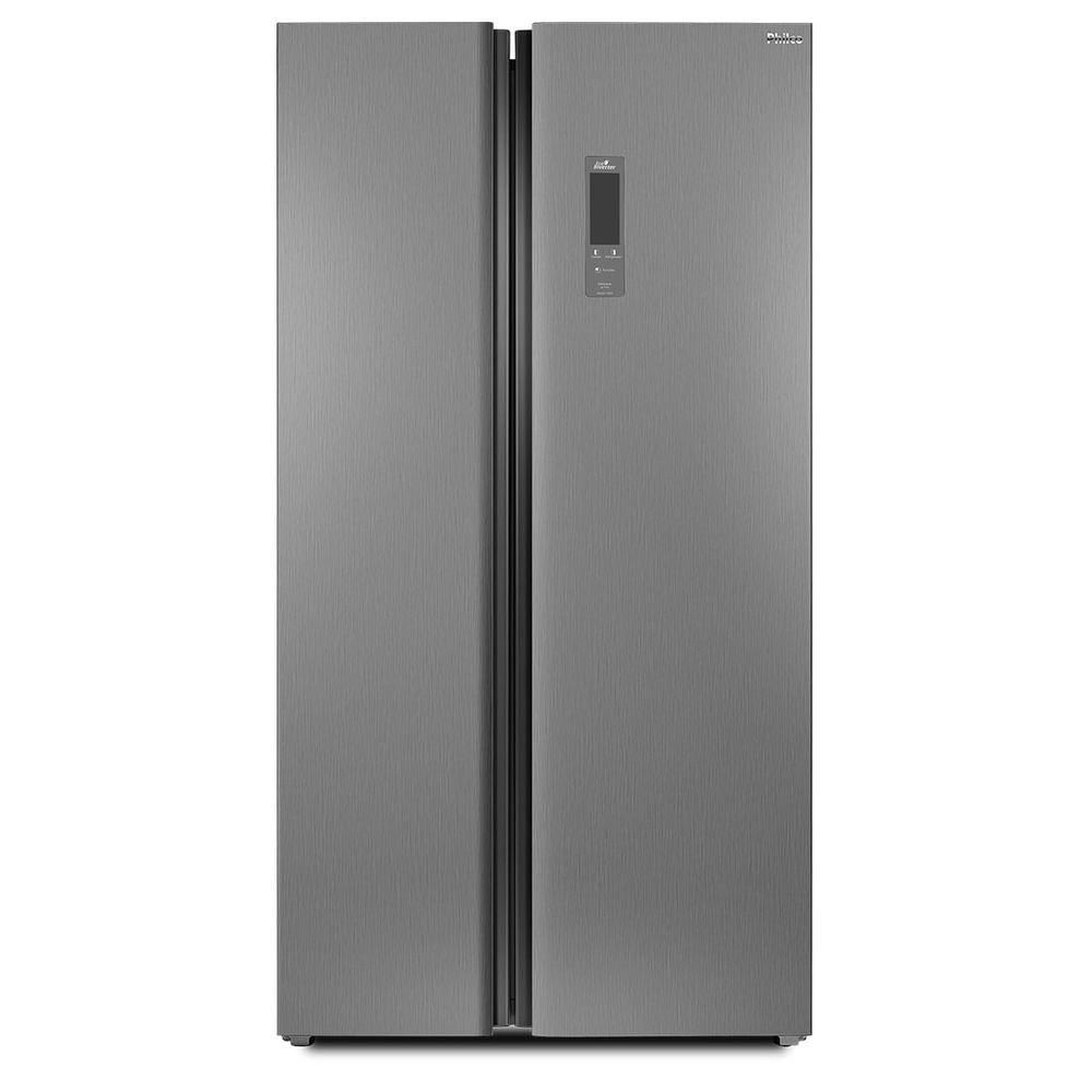 Geladeira Philco Side By Side Frost Free Inverter 437L PRF535I Inox 110V