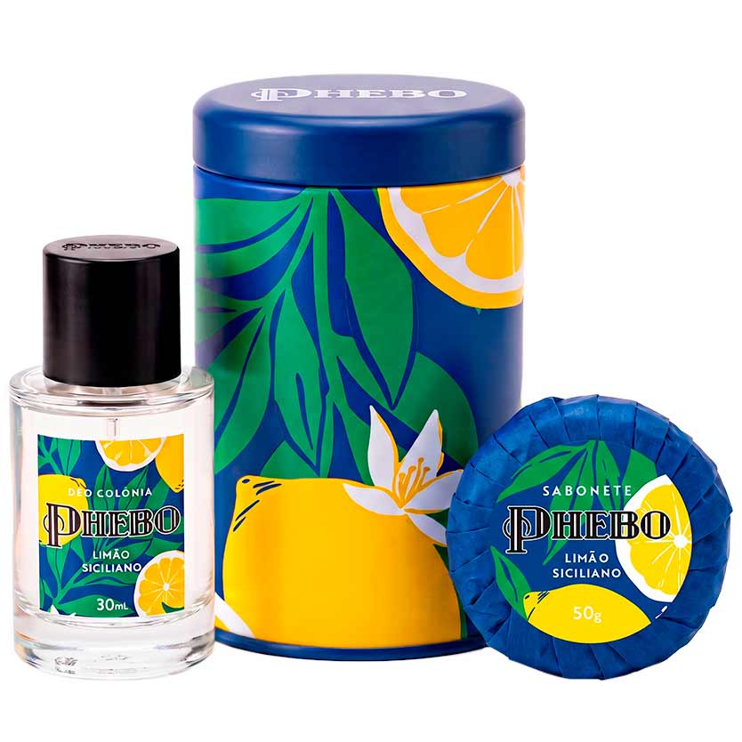 Kit Origens Phebo Latinha Limão Siciliano — Kit