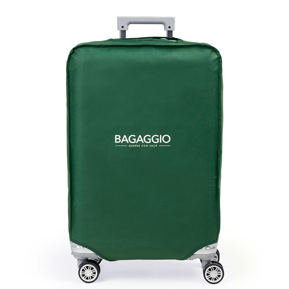 Capa de Mala Média em TNT Verde Bagaggio M / Verde
