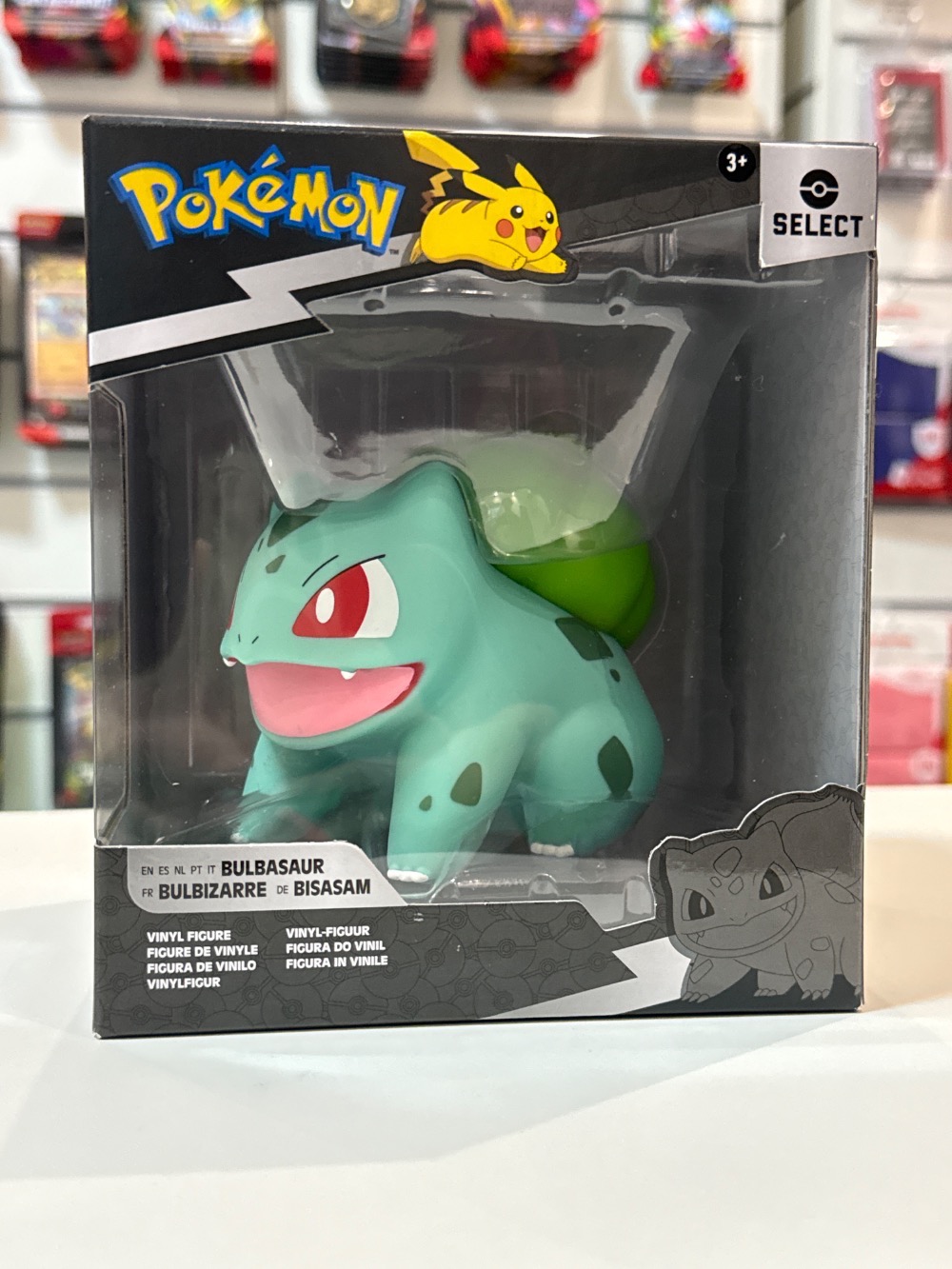 Bulbasaur Pokémon Vinyl Figure 3426 Sunny Brinquedos — Único, Novo