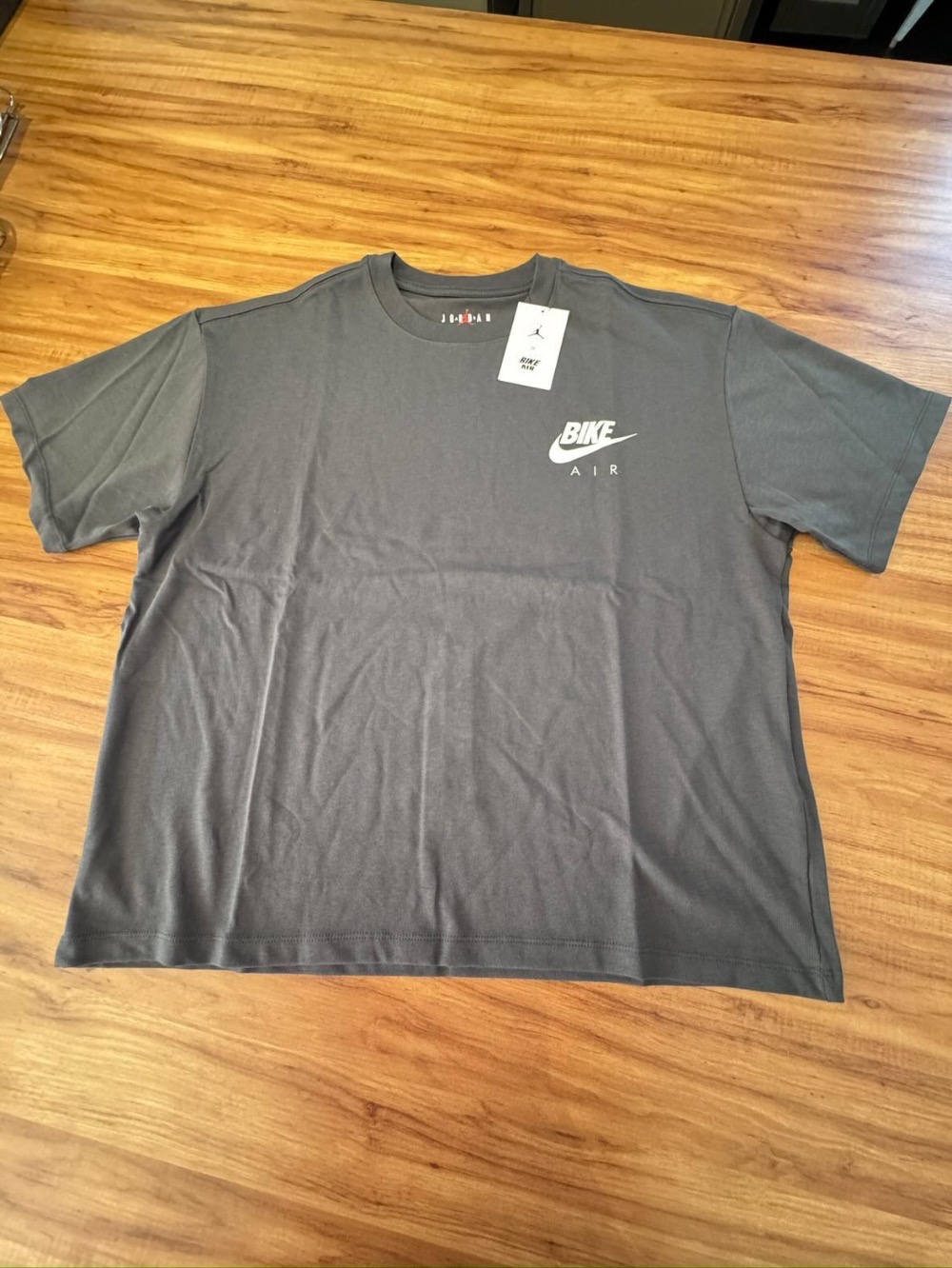 Nigel Sylvester x Air Jordan Camiseta Bike Air Black — XXG, Novo
